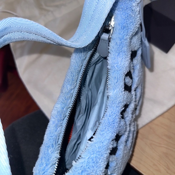 Prada Re edition Fur blue bag - Picture 5 of 5